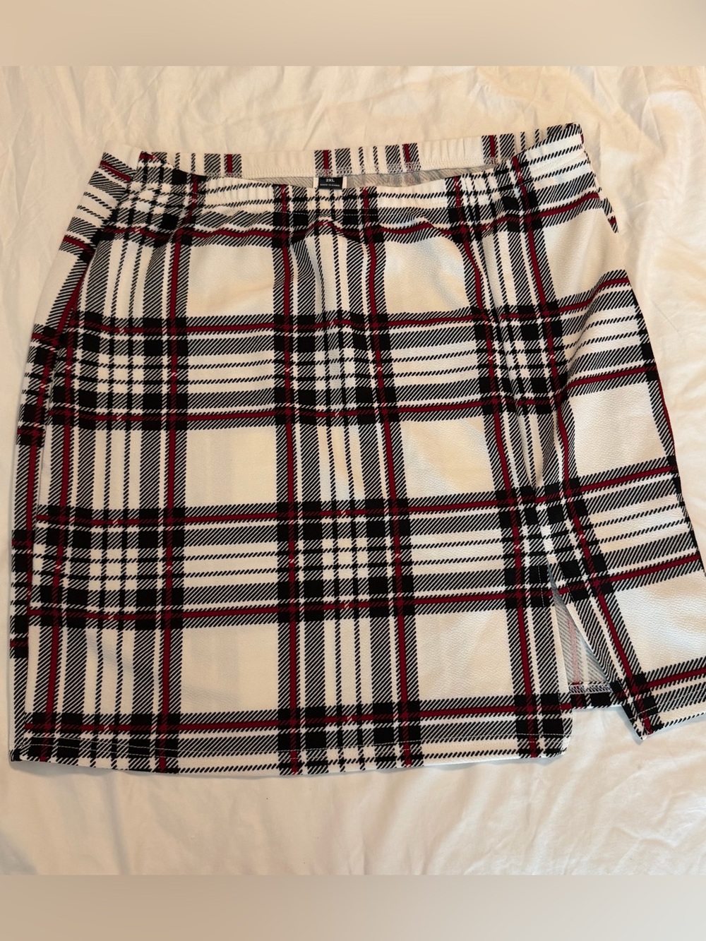 Plaid Mini Skirt